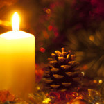 Christmas  candle.